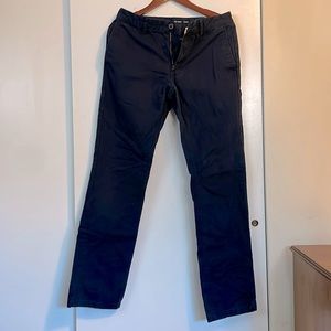 M Old Navy Straight Leg Navy Pants